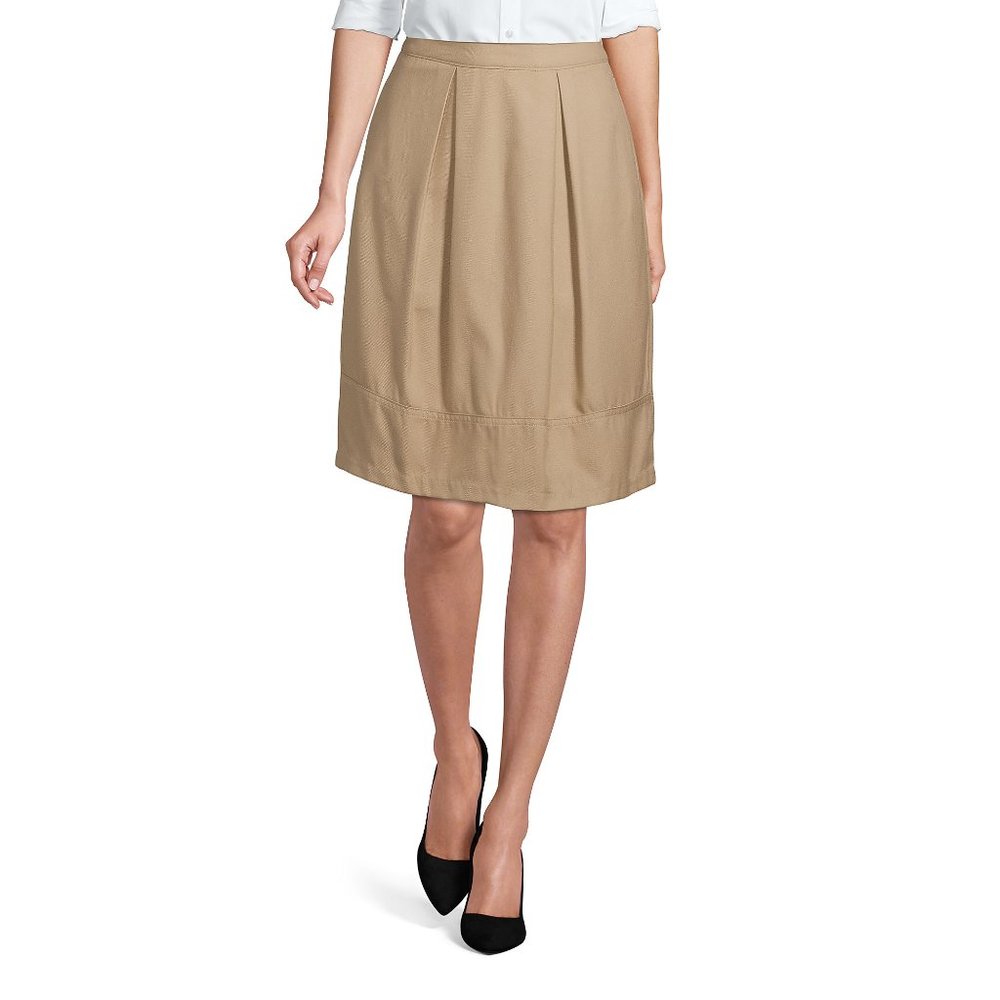 Lands' End Women's Pleated Skort Top of Knee, School Uniform, NWT